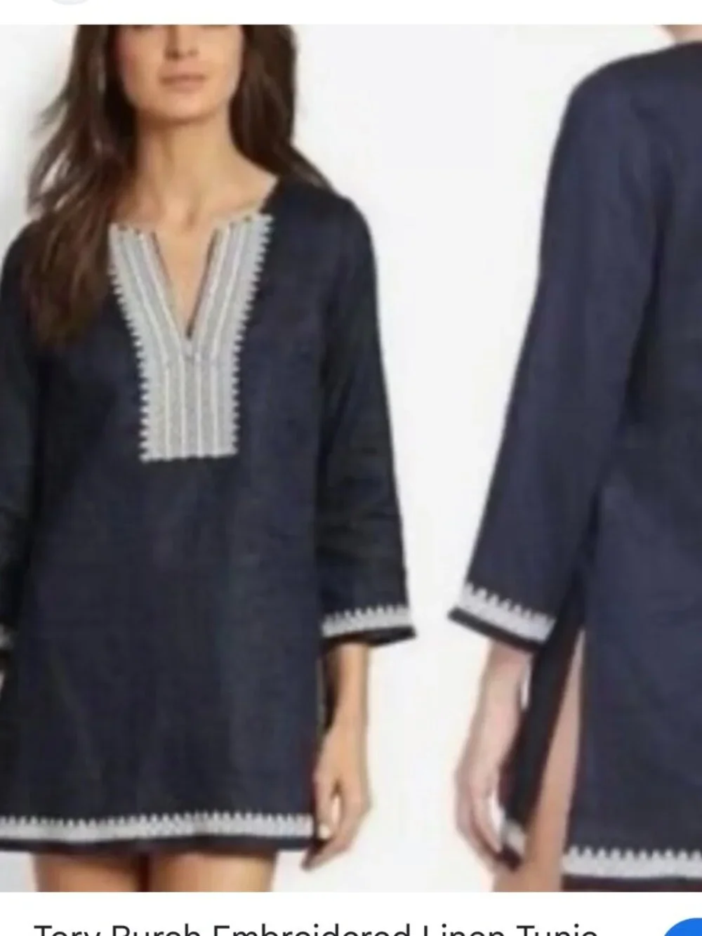Tory Burch linen tunic